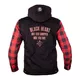 W-TEC Black Heart Radikaal Motorradjacke - rot-schwarz