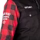 W-TEC Black Heart Ruffster Chopper Jacke - černo-červená