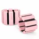 Fitnessgewichte für Knöchel und Handgelenk inSPORTline Brace 2x0,5 kg - rosa - rosa