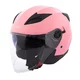 W-TEC Barcela Carmesi Offener Helm - rosa - rosa