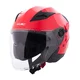 W-TEC Barcela Carmesi Offener Helm - rosa - rot