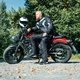 BOS Texas Motorradhosen - schwarz