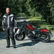 BOS Texas Motorradhosen - schwarz