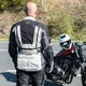 Touring-Motojacke für Männer BOS Maximum - neon