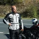 Touring-Motojacke für Männer BOS Maximum - neon