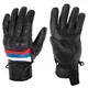 W-TEC Laudero Sommer-Motorradhandschuhe aus Leder - schwarz