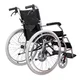 Mechanischer Klapprollstuhl inSPORTline Jakesully, leicht, mit hellen Rädern • 13 kg • bis 100 kg