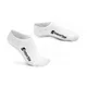 Unsichtbare Socken aus Bambus inSPORTline Silvatic Noshow AG+ antibakteriell - 3 Paar - schwarz