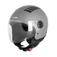 W-TEC Baraldo Open Helm - mattschwarz - matt grau