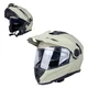 W-TEC Biscaia P/J aufklappbarer Enduro-Helm - béžová matná