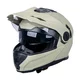 W-TEC Biscaia P/J aufklappbarer Enduro-Helm - béžová matná