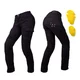 W-TEC Komehana Damen-Moto-Jeans - schwarz