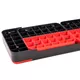 inSPORTline AS250 Aerobic Step - schwarz-rot