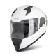 W-TEC Burgosa Reise-Helm - weiß glänzend - weiß glänzend
