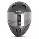W-TEC Burgosa Reise-Helm - weiß glänzend