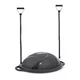 inSPORTline Dome Hold Balance Matte mit Gummiexpandern 100 cm / 4,6 kg - schwarz - schwarz