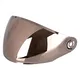 Ersatzvisier für W-TEC Baraldo Helm - Reinklar - silber
