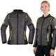 W-TEC Jelsa Damen Sommer-Motorradjacke - šedá-fluo - šedá-fluo