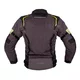 W-TEC Pelyes Sommer-Moto-Jacke - šedá-fluo