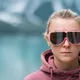 Sport-Sonnenbrille Tripoint Reschen - Matt Black Smoke /w Blue Multi Cat.3