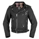 W-TEC Brineo Herren Lederjacke - mattschwarz