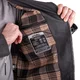 W-TEC Brineo Herren Lederjacke - mattschwarz