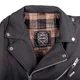 W-TEC Brineo Herren Lederjacke - mattschwarz