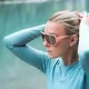 Sport-Sonnenbrille Tripoint Reschen - Matt Black Smoke /w Blue Multi Cat.3