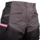 W-TEC Barbata Damen-Motorradhose - černo-šedo-růžová