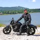W-TEC Rokosh GS-1758 Herren Softshell Motorradjacke - schwarz