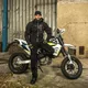 W-TEC Raggan Herren Motorradhose - schwarz