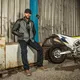 W-TEC Resoluto Herren Motorradjeans - blau