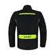 W-TEC Pinapoco Kinder Wachsende Moto Jacke - schwarz-fluo