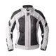 Damen Sommer Textil-Motojacke BOS Aylin - silber-grau