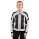 Damen Sommer Textil-Motojacke BOS Aylin - silber-grau