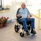 inSPORTline Hawkie Basic II 500W Elektro-Rollstuhl - silber