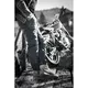 PMJ Legend Café Racer Herren-Motorradjeans - blau