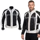 Herren-Sommer-Motojacke BOS Libera - neon - Grau