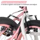 Junior-Mountainbike Hiland Climber Rigid 20" • 120–145 cm - rosa