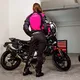 W-TEC Alenalla NF-2410 Damen Softshell Motorradjacke - schwarz-rosa
