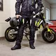 W-TEC Aircross Motorradhosen - schwarz-grau