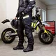 W-TEC Aircross Motorradhosen - schwarz-grau