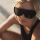 Sport-Sonnenbrille Tripoint Reschen - Matt Black Smoke /w Blue Multi Cat.3