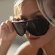 Sport-Sonnenbrille Tripoint Reschen - Matt Black Smoke /w Blue Multi Cat.3