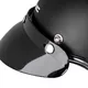 W-TEC YM-629 Motorradhelm mit Ageless Brille - mattschwarz