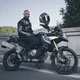W-TEC Burdys Evo Herren-Motorradjacke - schwarz-grau-rot
