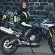 W-TEC Spirital Lady Damen Motorradhose - schwarz-fluo gelb