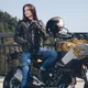 W-TEC Ekscita Damen Motorradjeans - blau