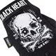 W-TEC Web Skull Motorrradhandschuhe - schwarz