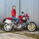 W-TEC Panimali Damen Motorradjeans - blau